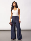 Donkerblauwe pantalon lunacc