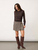 Gewatteerde polo knit corycc