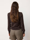 Gewatteerde polo knit corycc