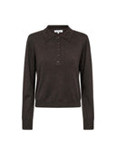 Gewatteerde polo knit corycc