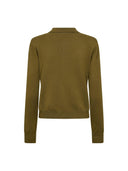 Gewatteerde polo knit corycc