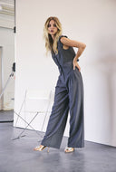 Grijze pantalon lianecc