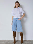 Lichte denim bermuda sharoncc