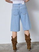 Lichte denim bermuda sharoncc