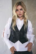 Blouse met strikjes poppycc