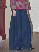 Donkerblauwe barrel jeans merlicc