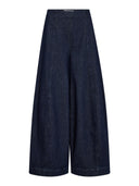 Donkerblauwe barrel jeans merlicc