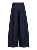 Donkerblauwe barrel jeans merlicc