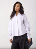 Witte oversized blouse daliacc