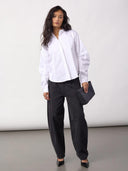 Witte oversized blouse daliacc