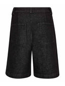 Zachte denim short helimacc pleat shorts