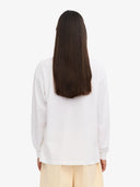 Witte oversized organic longsleeve