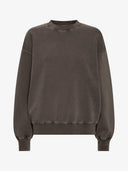 Oversized sweater faded mud