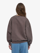 Oversized sweater faded mud