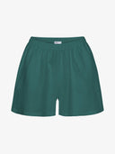 Groene linnen shorts