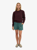 Groene linnen shorts