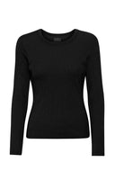 Organic longsleeve met rib