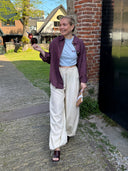 Creme broek sryindi