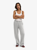 Straight-leg sweatpants