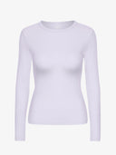 Organic longsleeve met rib
