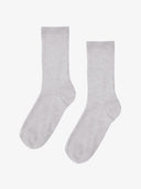 Classic organic sokken in snow melange