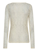 Creme longsleeve barbcc