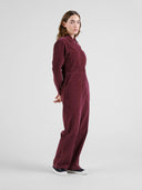 Bordeaux corduroy jumpsuit docksta