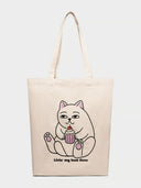 Creme totebag torekov