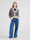 Gebreid vest kanan buble knit