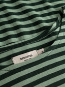 Groen gestreepte longsleeve humledal