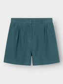 Groene linnen shorts djupvik