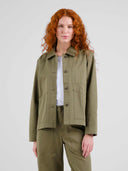 Groene herringbone jacket stiby