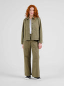 Groene herringbone jacket stiby