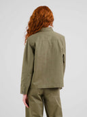 Groene herringbone jacket stiby