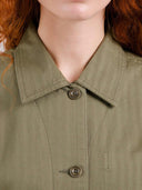 Groene herringbone jacket stiby