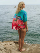 Multigekleurde blouse alsvik