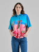 Multigekleurde blouse alsvik