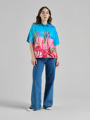 Multigekleurde blouse alsvik