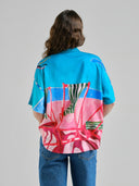 Multigekleurde blouse alsvik
