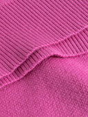 Roze cardigan met geborduurde bloemen kanan