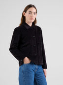 Zwarte corduroy jacket stiby