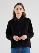 Zwarte corduroy jacket stiby