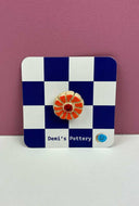 Broche blije roset