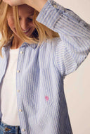 Licht blauwe blouse vilmette