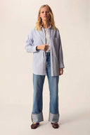 Licht blauwe blouse vilmette