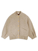 Beige teddy bomberjack hildou