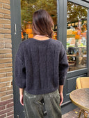 Donkerblauw vest chouette