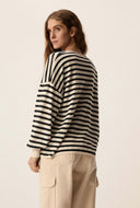 Linnen longsleeve brad