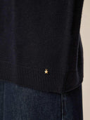 Donkerblauwe pullover aromane