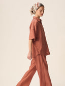 Gestreepte blouse santos